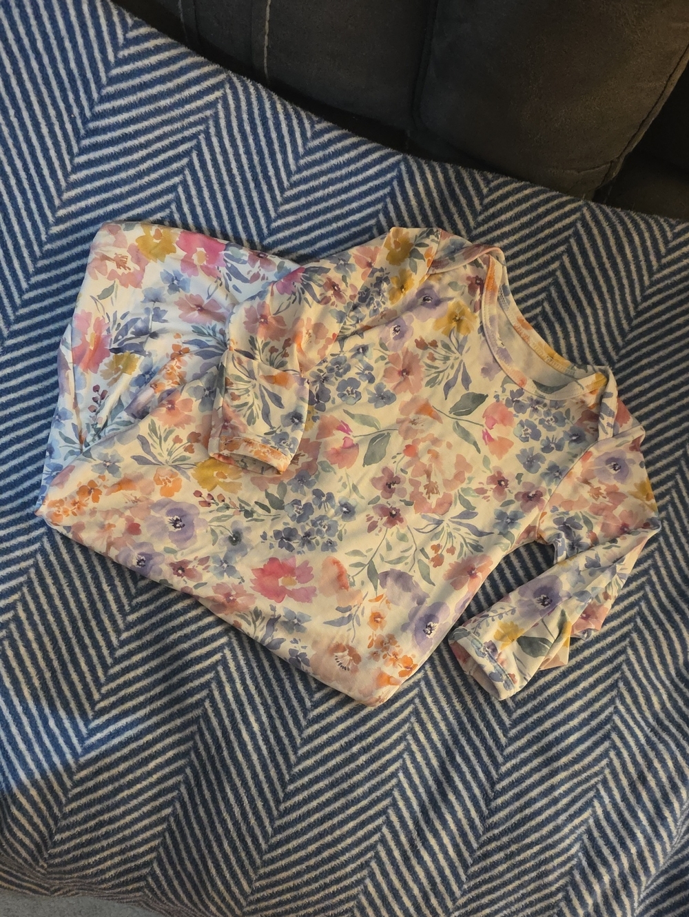 Little Sleepies Pastel Floral Newborn Pajama Sleep Sack